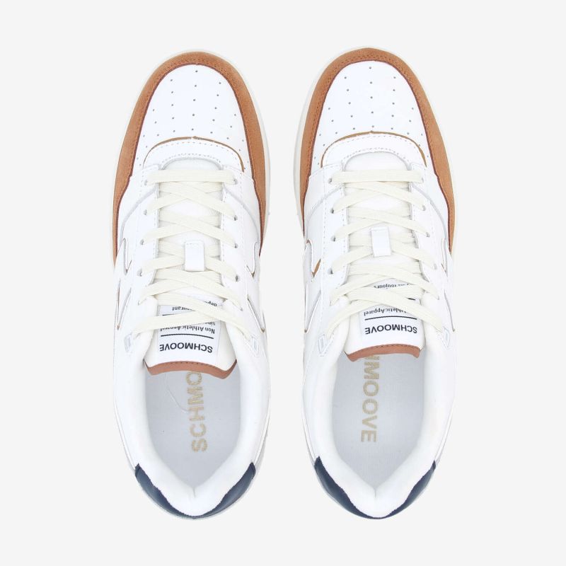 BROOKLYN COURT M - NAPPA/SUEDE/NAP BLANC/BLEU MARINE/NOISETTE